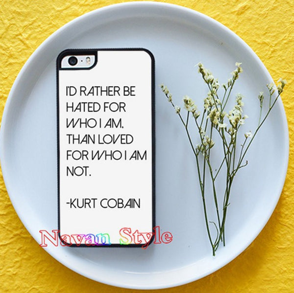 Kurt Cobain Quotes & Sayings Original Cell Phone Case