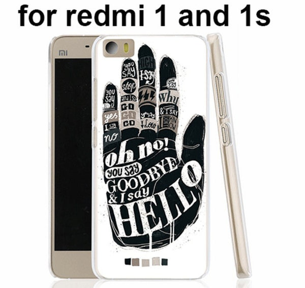 Hand Oh No You Say Goodbye I Say Hello Cell Phone Cover