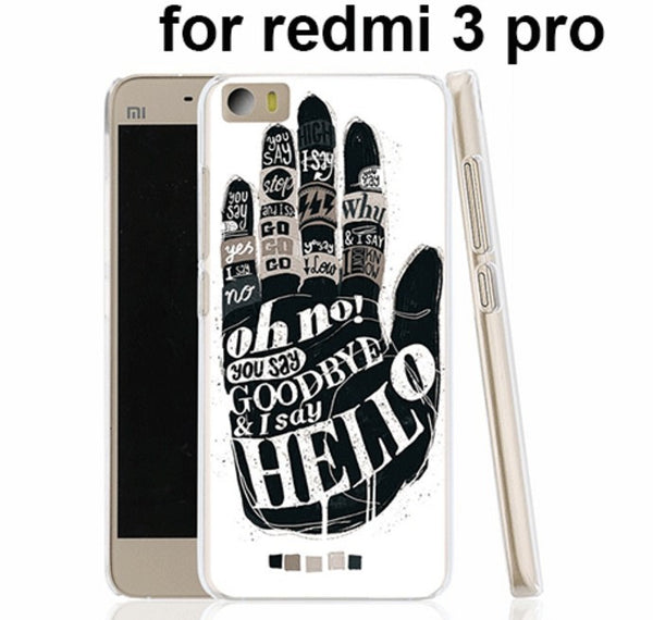 Hand Oh No You Say Goodbye I Say Hello Cell Phone Cover