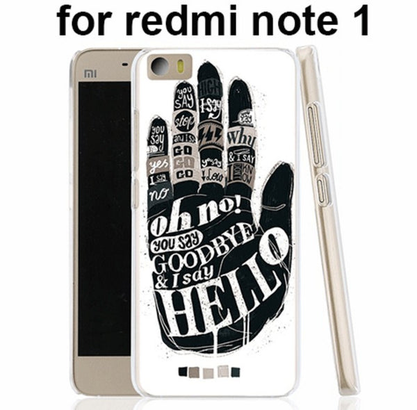 Hand Oh No You Say Goodbye I Say Hello Cell Phone Cover